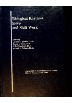 Biological rhythms sleep and shift work