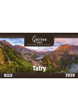 Kalendarz 2020 Biurkowy Galileo Tatry
